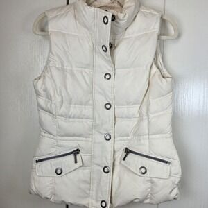 Eddie Bauer Premium Quality 700 Fill Power Goose Down PUFFER VEST Woman's US XS